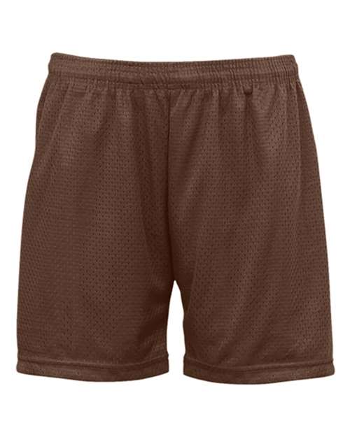Badger Women's Pro Mesh 5" Solid Liner Shorts