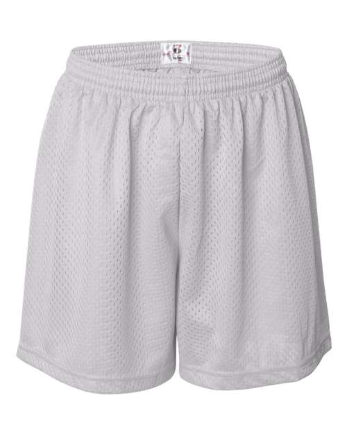 Badger Women's Pro Mesh 5" Solid Liner Shorts