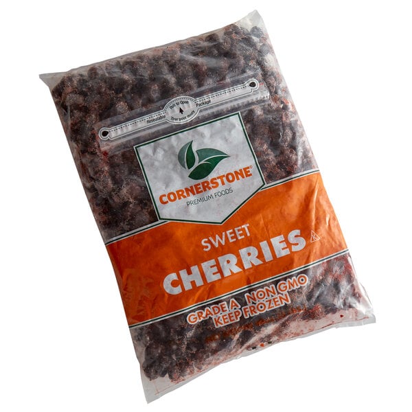 IQF Dark Sweet Pitted Cherries 10 lb.