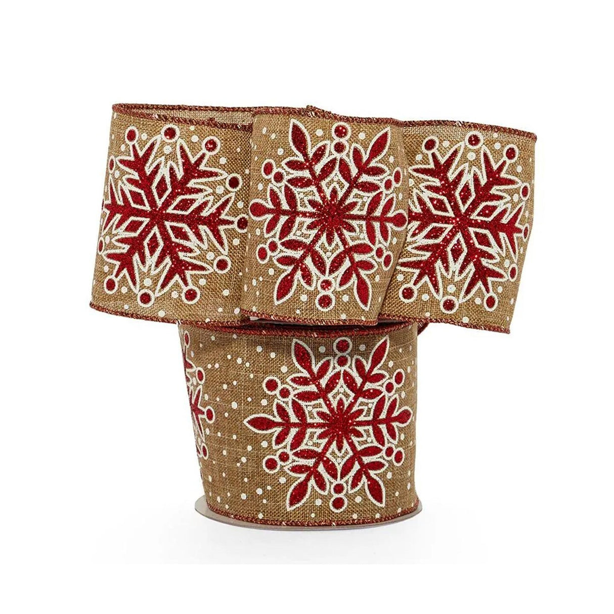 1 Roll Holiday Ribbon Deals 4" x 10 yd Christmas Ribbon