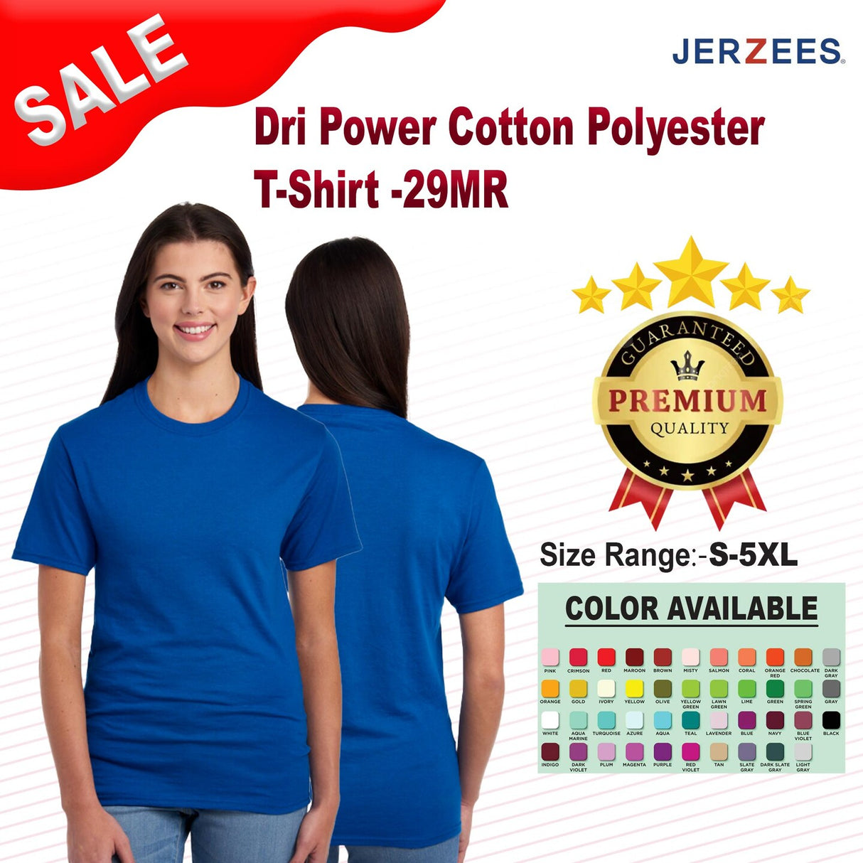 Jerzees® Dri Power Cotton Polyester T-Shirt