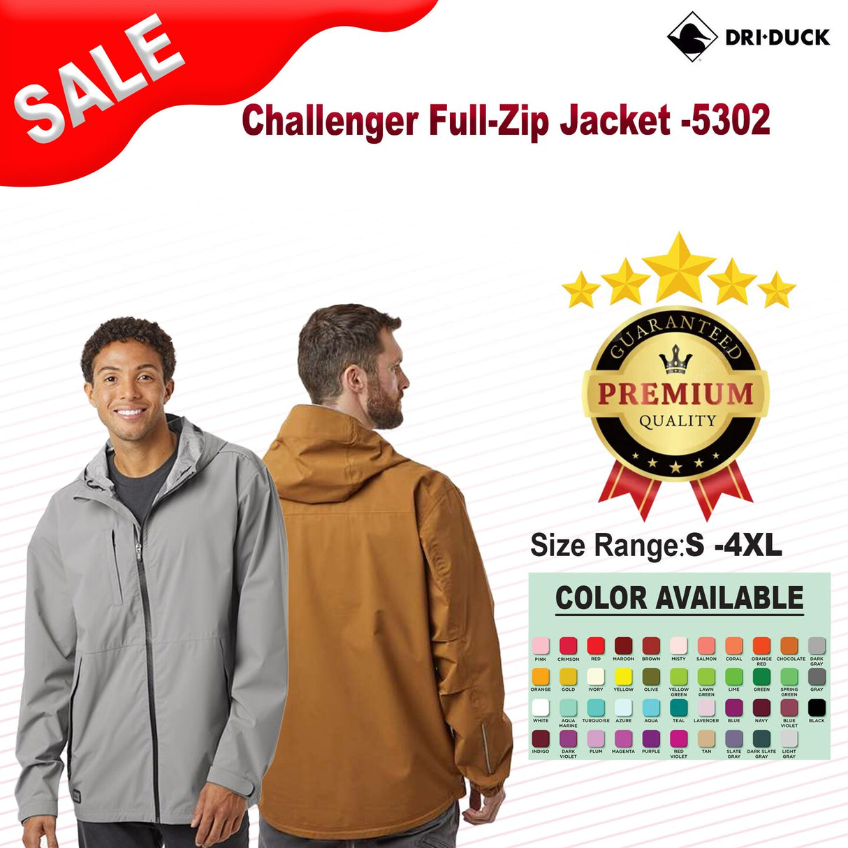 DRI DUCK ® Challenger Full Zip Jacket