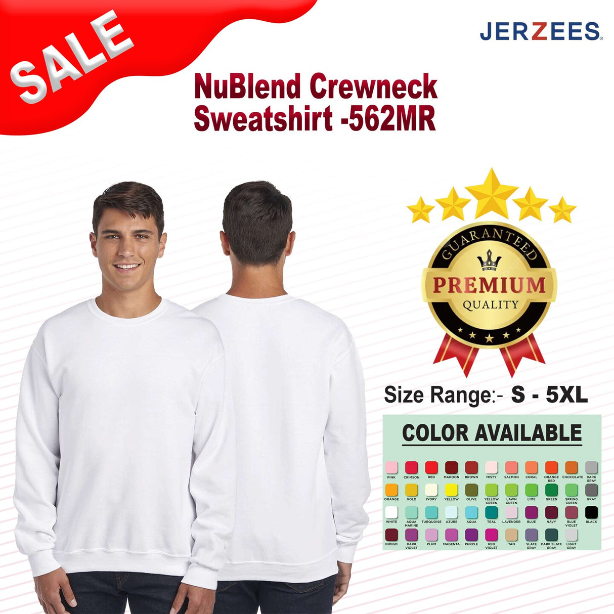 Jerzees® NuBlend Crewneck Sweatshirt