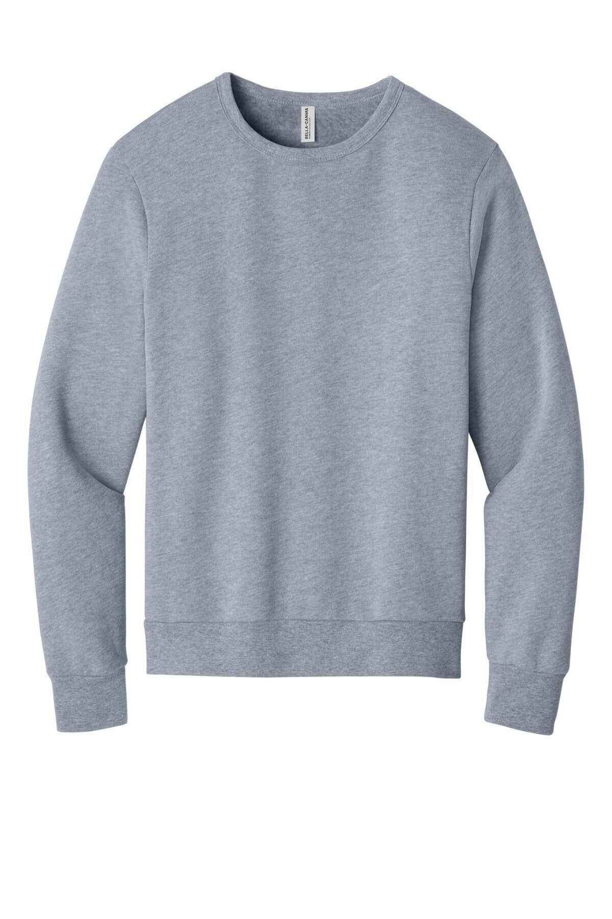BELLA+CANVAS® Unisex Sponge Fleece Classic Crewneck Long Sleeve Sweatshirt