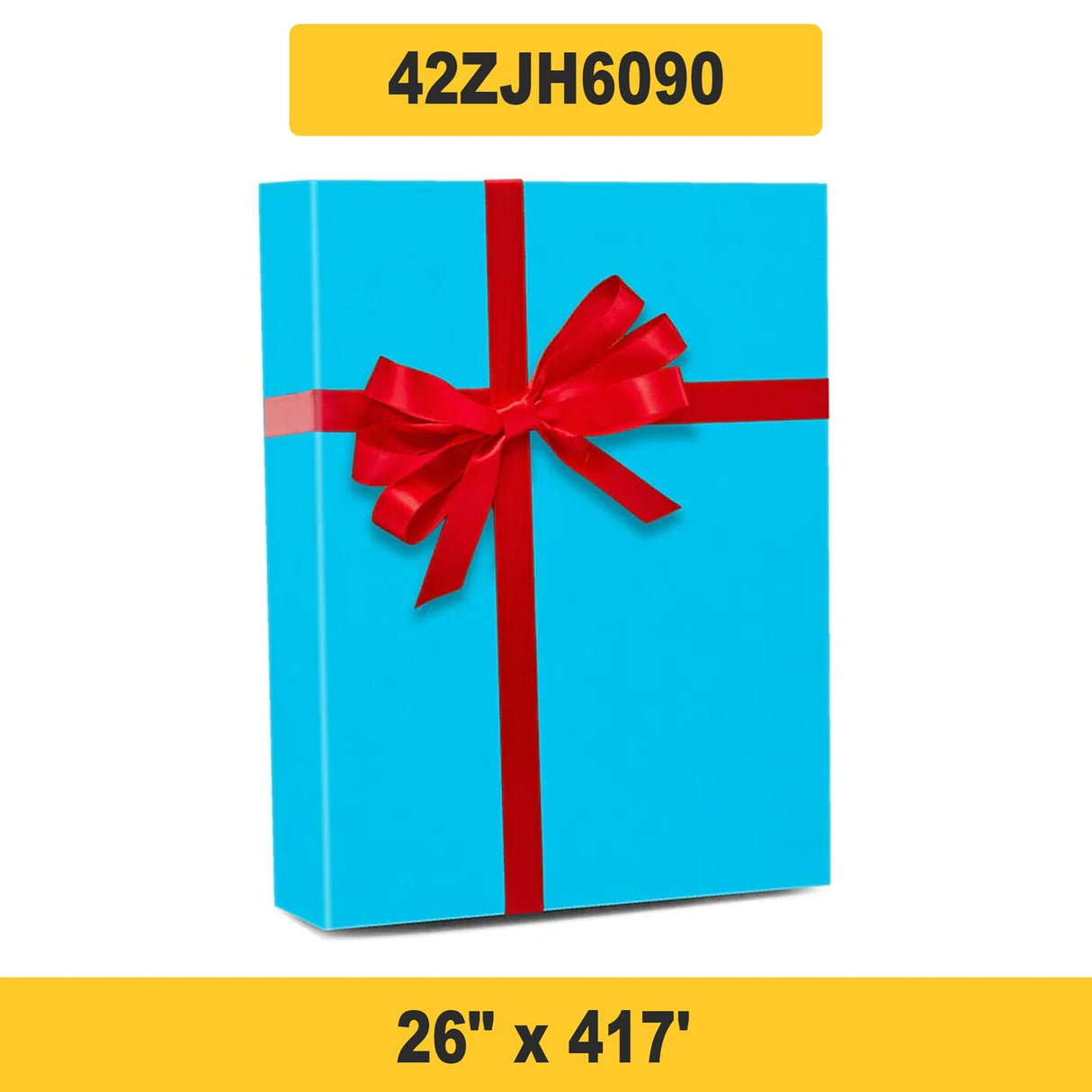 Professional Solid Wrapping Paper 26" x 417' 60 lbs for Stunning Presentation