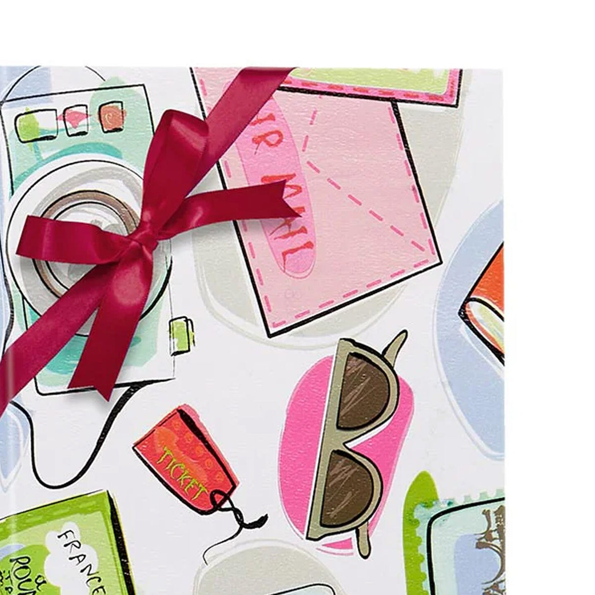 Clearance Wrapping Paper Globe Trotting 30 ''x100 '