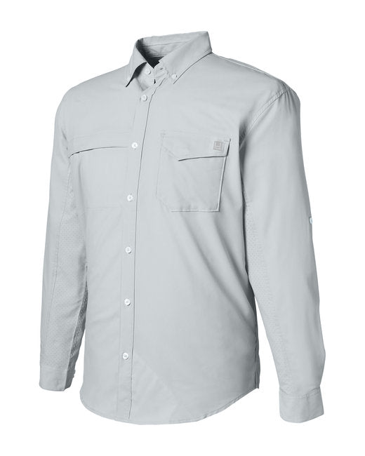 HUK® Men's Tide Point Long Sleeve Shirt