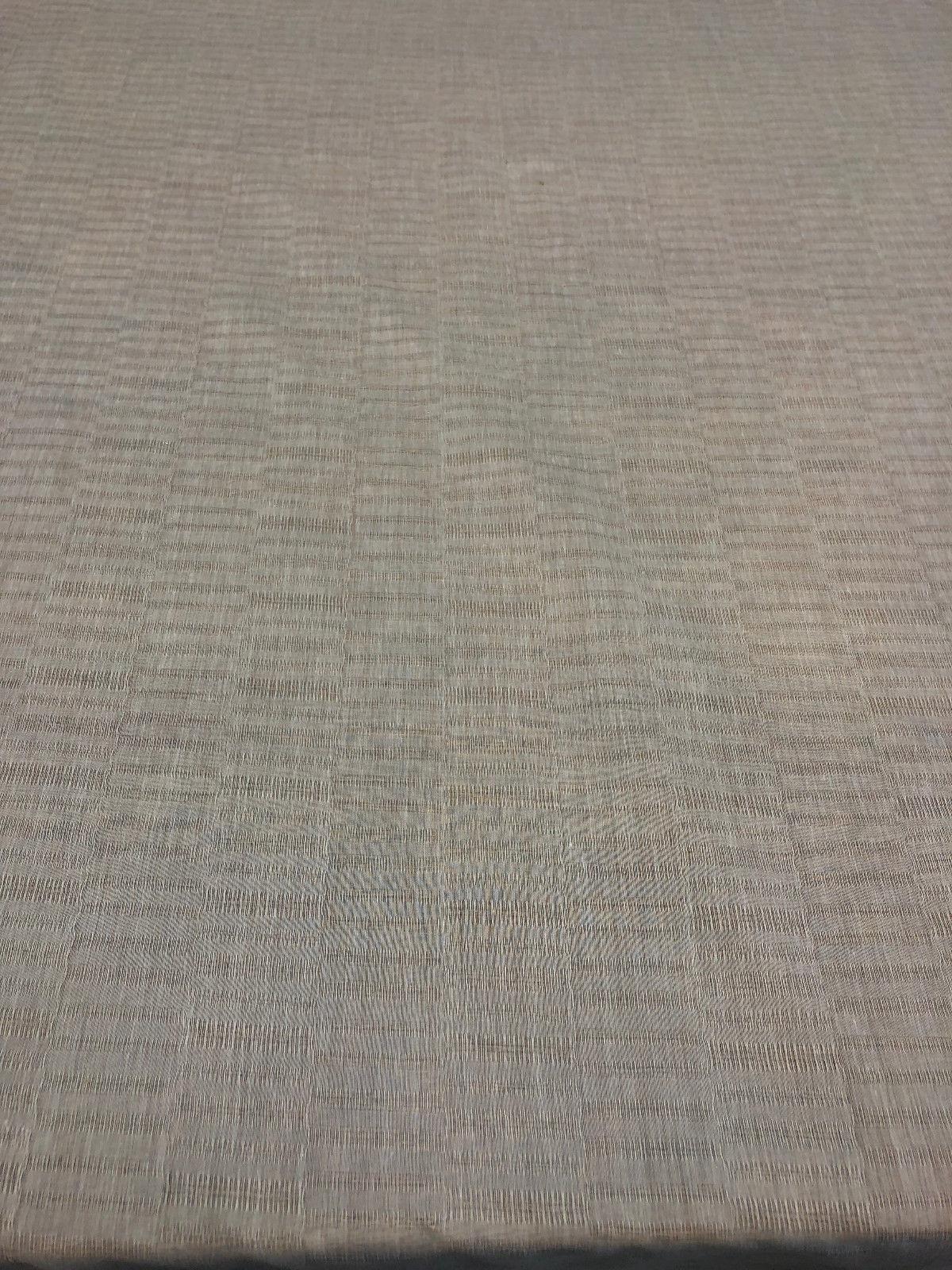 NFP Facade Blanco Polyester Fabric - White Batist Look Sheer, 118" Width, 2.00" H 3.50" V Repeat (1 Yard)