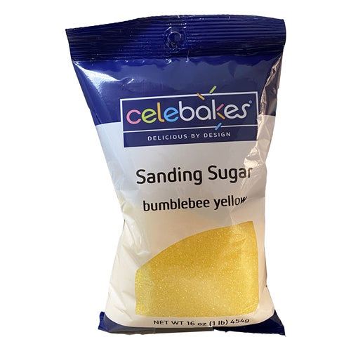 Yellow Sanding Sugar - 16 Ounce