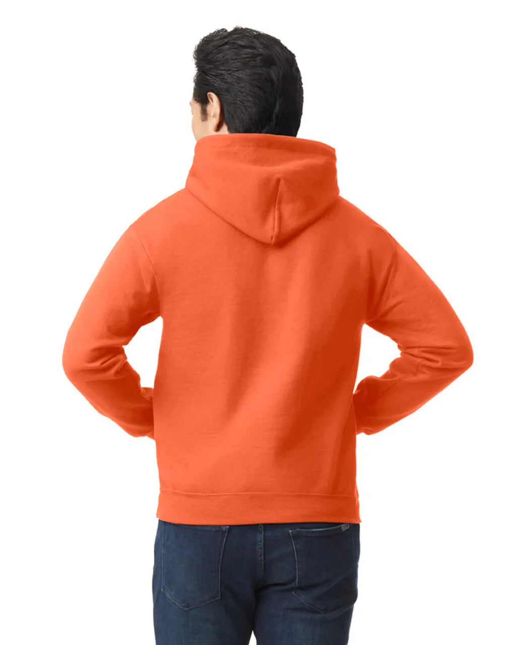 Gildan 18500 Pullover Hoodie - Orange, Cotton Polyester Fabric (1 Hoodie)