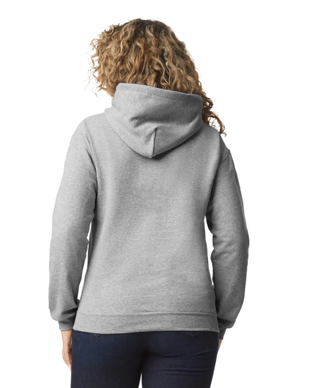 Gildan 18500 Pullover Hoodie - Heavy Blend Cotton Polyester Fabric, Sport Grey (1 Unit)