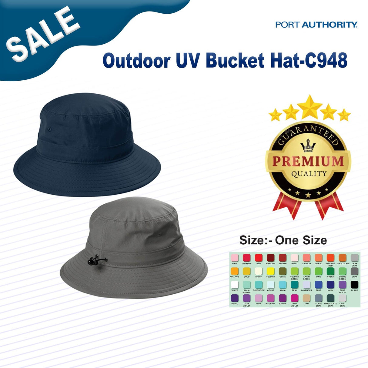 Port Authority® Outdoor UV Bucket Hat