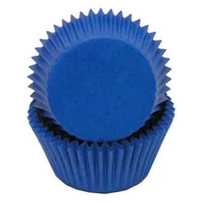 Blue Glassine Standard Size Baking Cups - 100 Pack