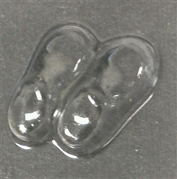 Baby Booties With Accessories Chocolate Mold