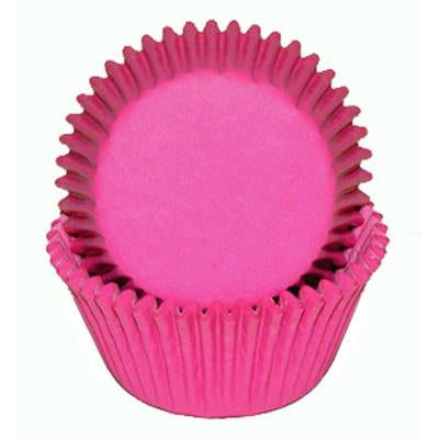Pink Glassine Standard Size Baking Cups - 100 Pack