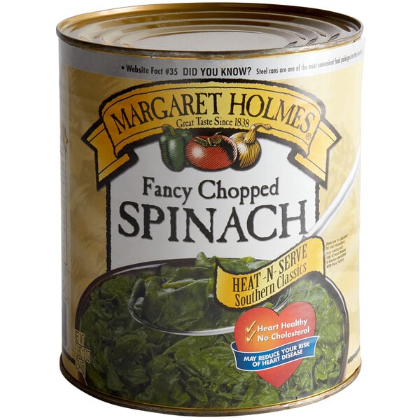 Can Chopped Spinach - 6/Case