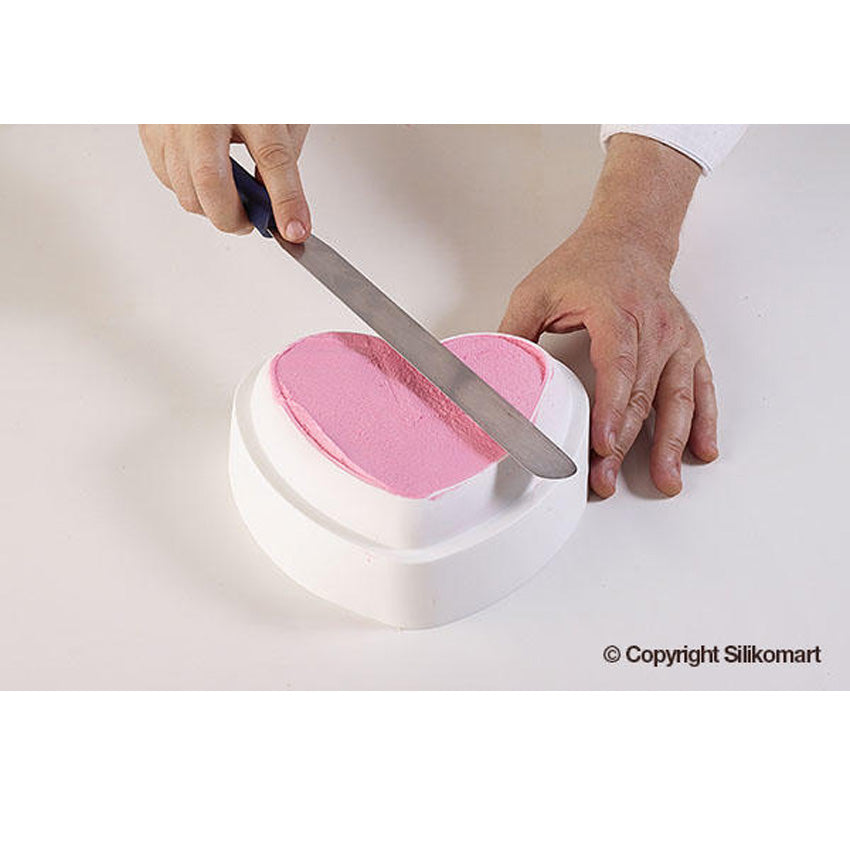 Silikomart TI AMO Heart Silicone Freezing and Baking Mold, 33.81 Oz.