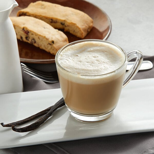 UPOURIA® Premium French Vanilla Cappuccino Mix 2 lb. - 6/Case