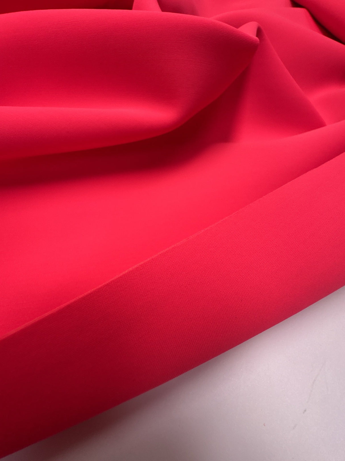 Neoprene Knit Red Pink Blend