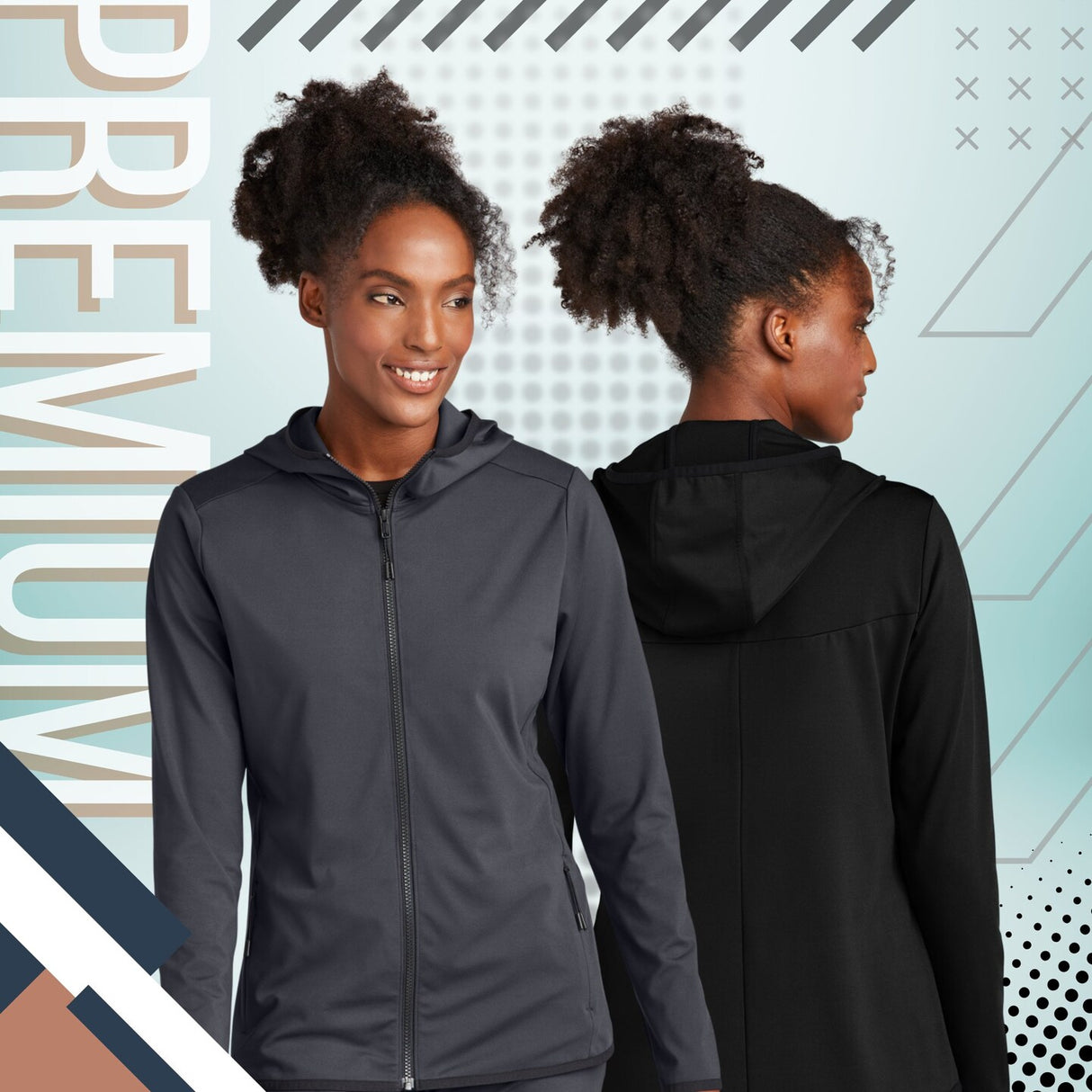 Sport-Tek® Women's Circuit Hooded Full-Zip