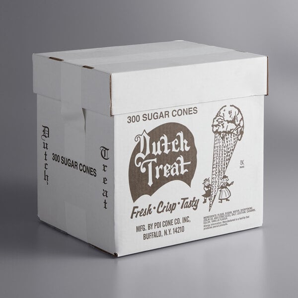 Dutch Treat Ice Cream Sugar Cone - 300/Case
