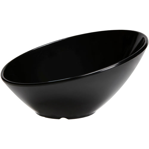 G. E. T. Melamine Cascading Bowl, San Michele Series, 60 oz., 12" Dia x 6.25" D, Black