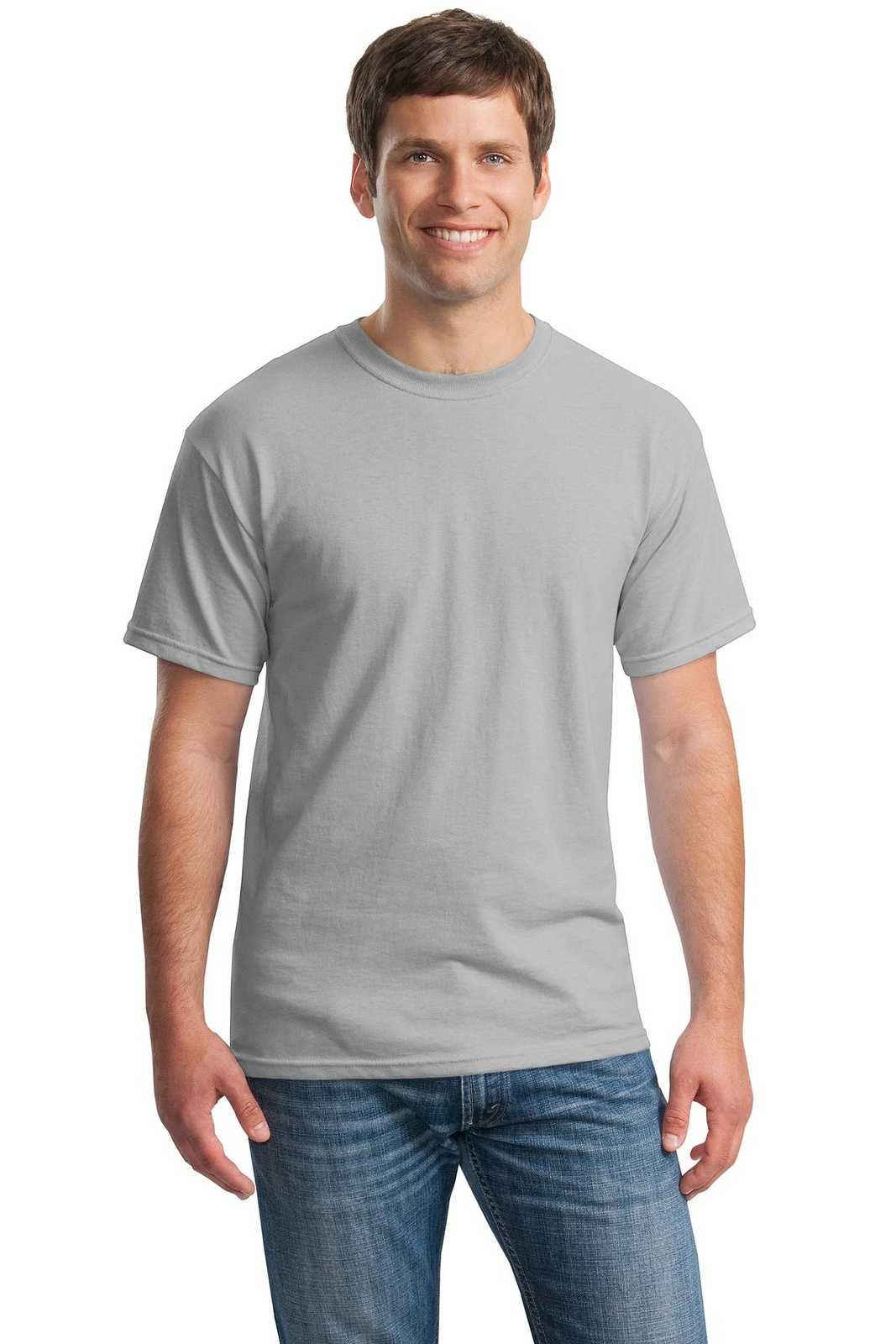 6 Pack: JERZEES® Dri-Power Crewneck Short Sleeve Cotton Polyester T-Shirt