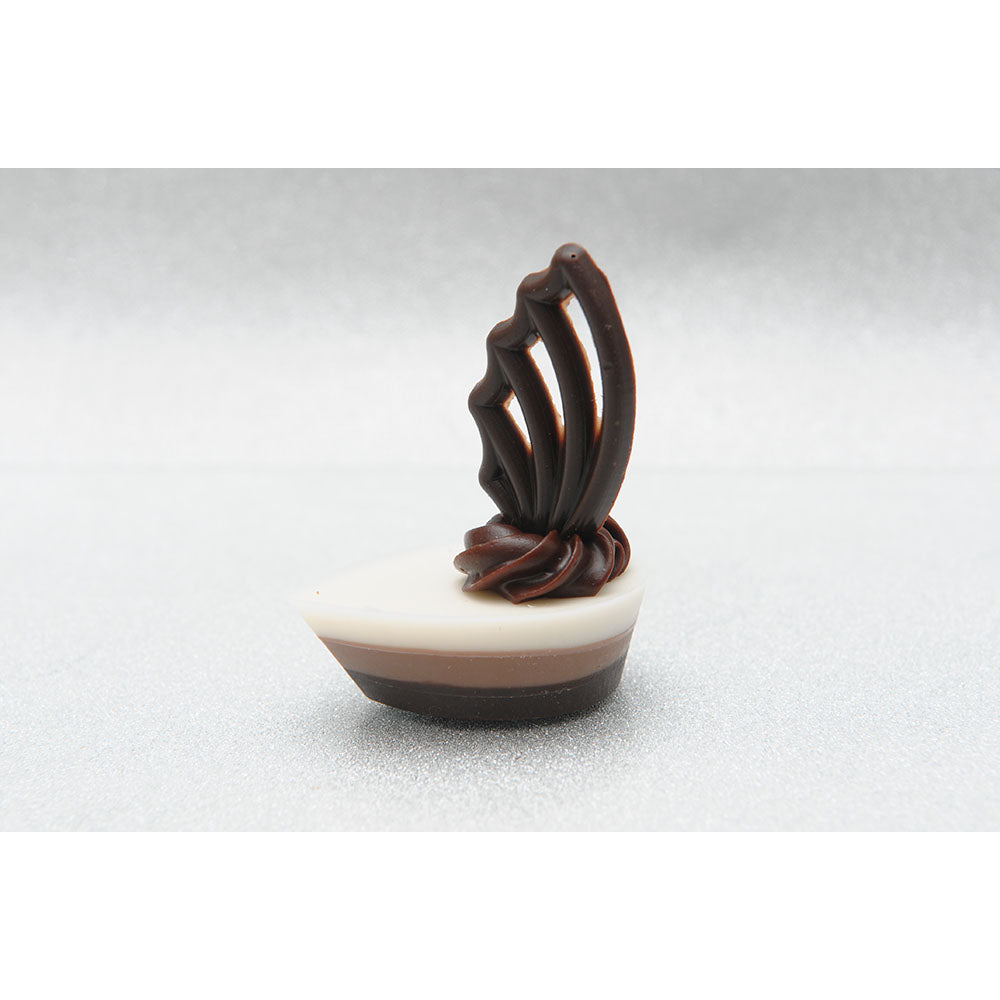 Flexible Chocolate Mold: 3 Designs, 4 of Each