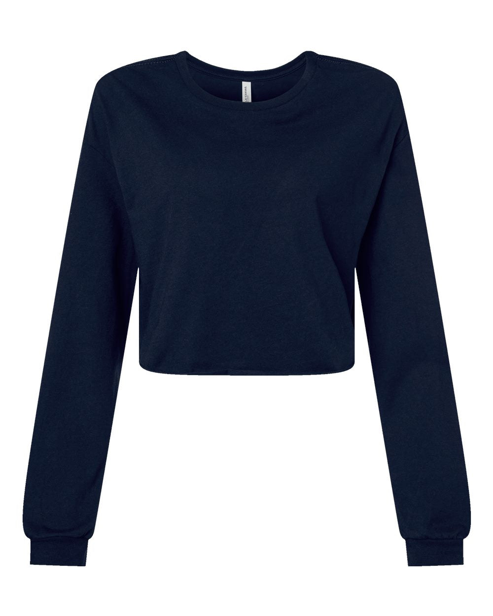 BELLA + CANVAS® Fashion Women's Cropped Long Sleeve T-Shirt