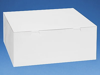14x14x6 White Cake Box - 1 Box