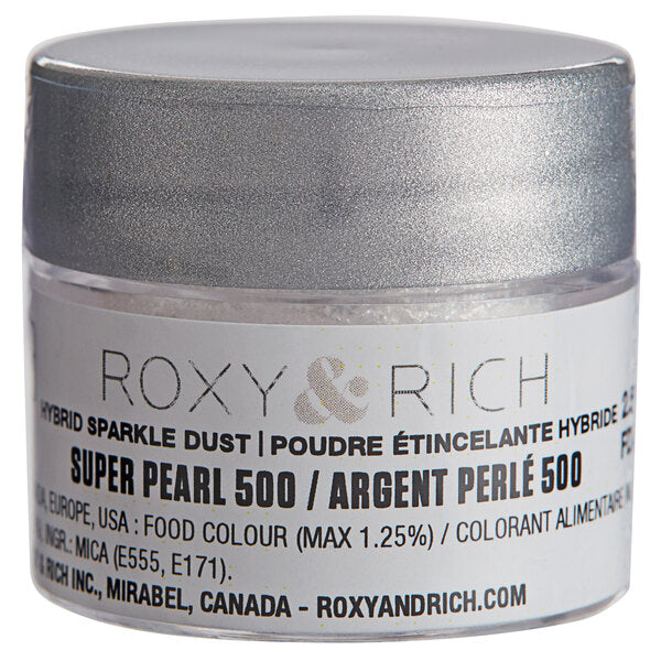 Roxy & Rich 2.5 Gram Super Pearl 500 Sparkle Dust