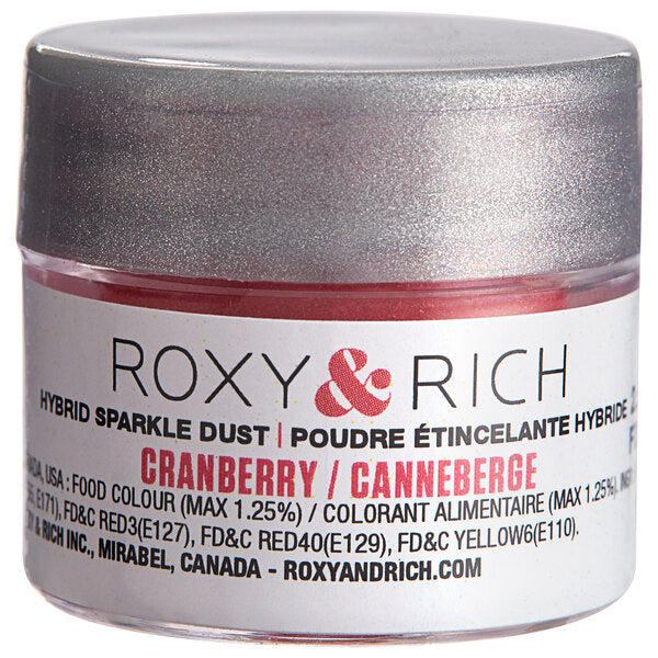 Roxy & Rich 2.5 Gram Cranberry Sparkle Dust