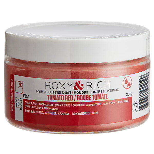 Roxy & Rich 25 Gram Tomato Red Lustre Dust