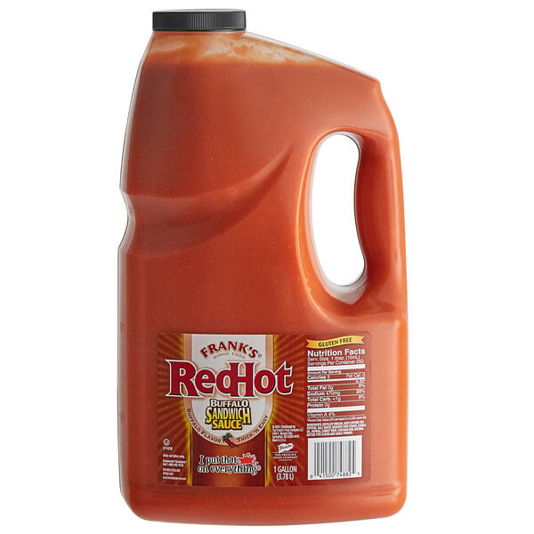 Frank's RedHot 1 Gallon Ready-to-Use Buffalo Sandwich Sauce - 2/Case