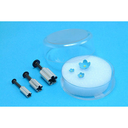 PME Blossom Plunger Cutter, Aluminum, 3 Pc. Set