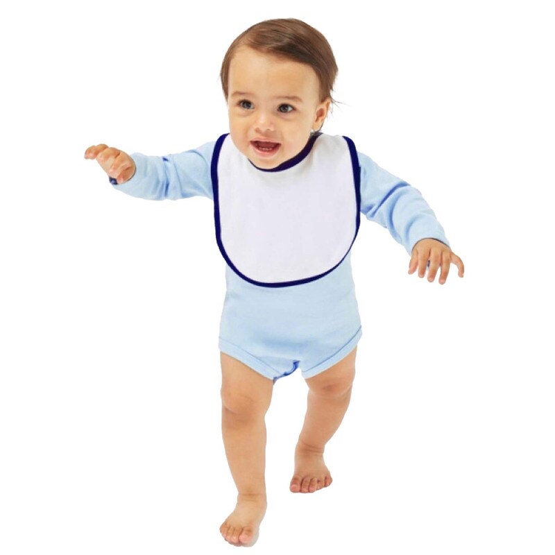 RADYAN® Premium Jersey Bib with Contrast Trim