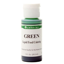 Green Liquid Food Coloring - 1 Ounce