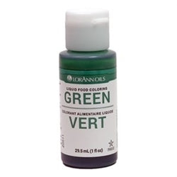 Green Liquid Food Coloring - 1 Ounce