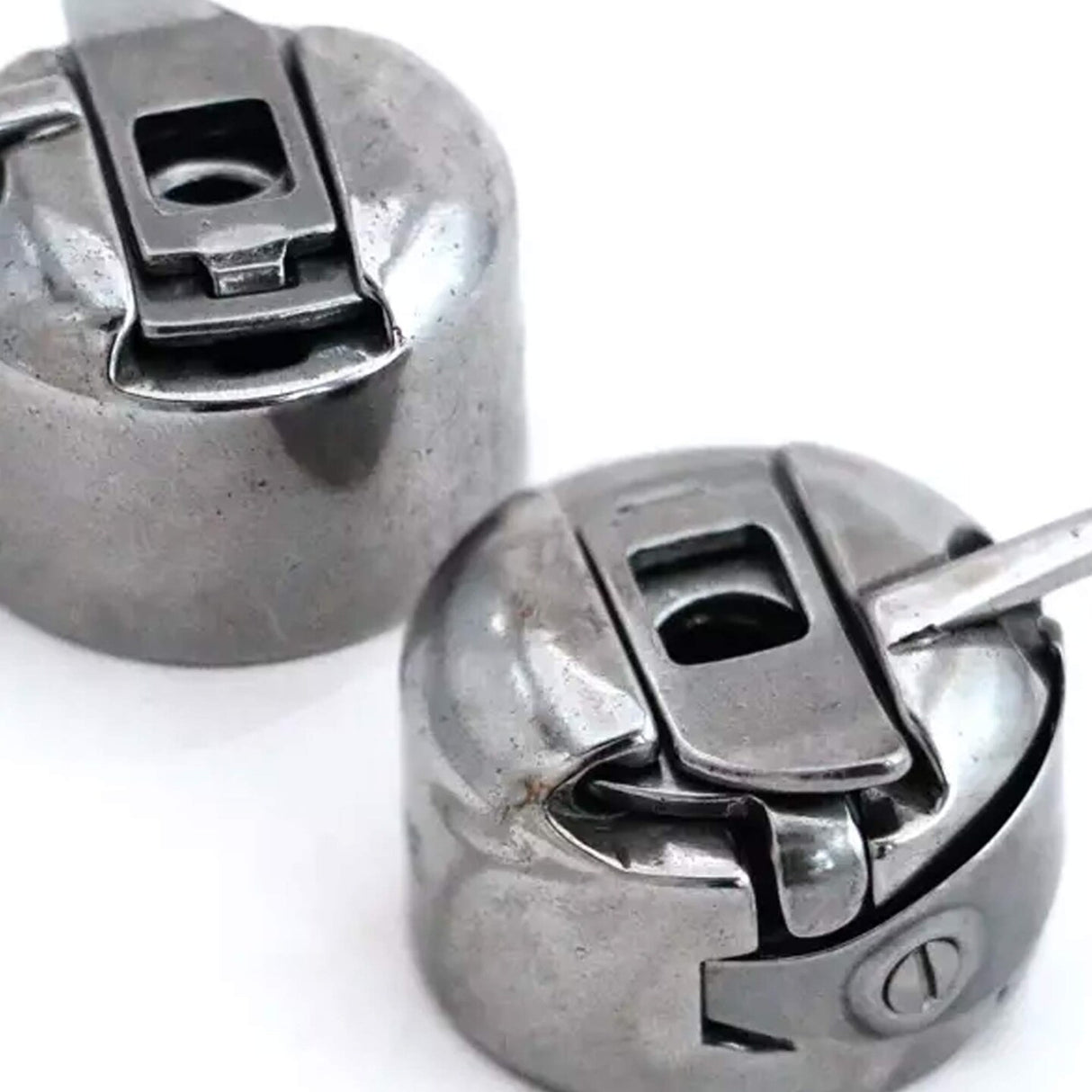 Singer Metal Bobbin Case for Sewing Machines #125291 Durable Precise Thread Tension Replacement