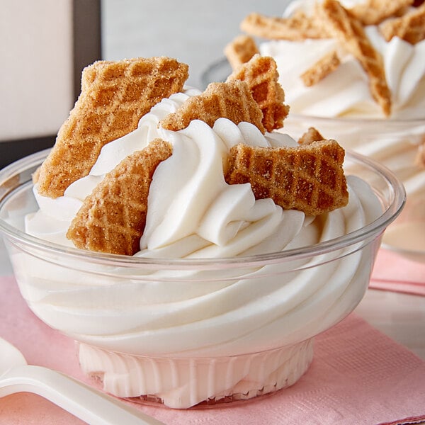 Lancaster Stroopies Company Cinnamon Stroopwafel Wafer Cookie Pieces Topping 5 lb.