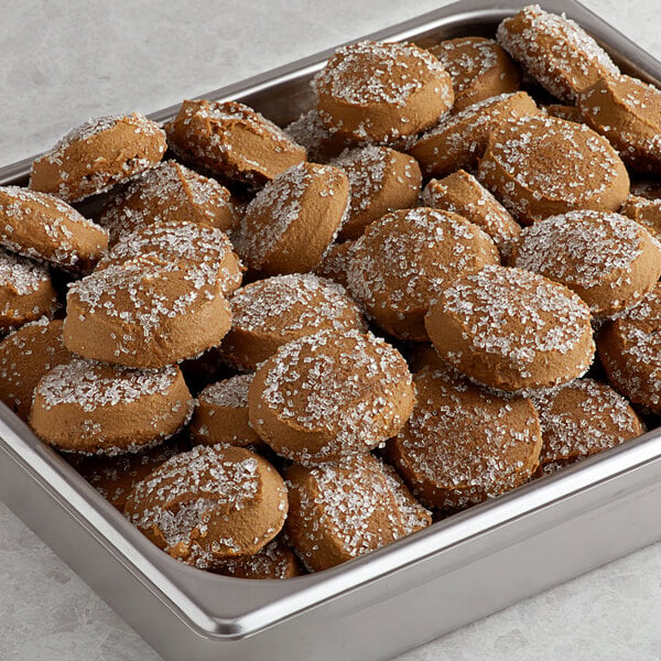 David's Cookies Classic Ginger Molasses Cookie Dough 1.5 oz. - 216/Case