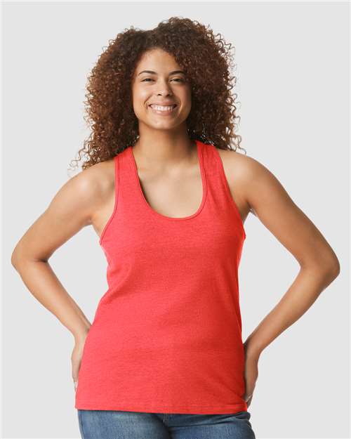 Gildan® Softstyle Women’s CVC Racerback Tank Top