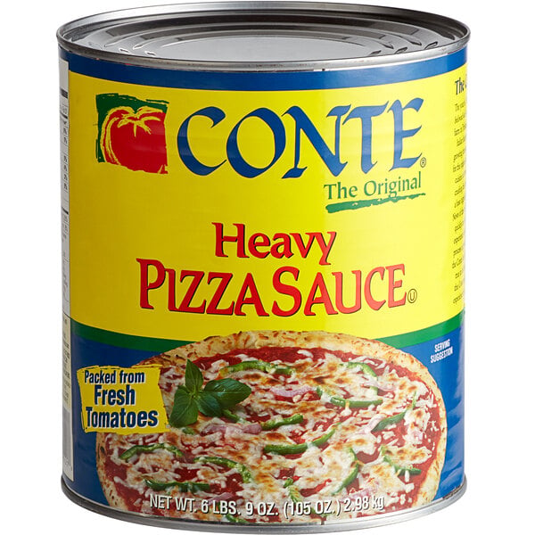 Conte #10 Can Heavy Pizza Sauce - 6/Case