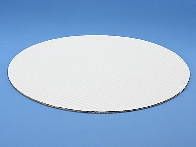 4" Round White Cake Pad