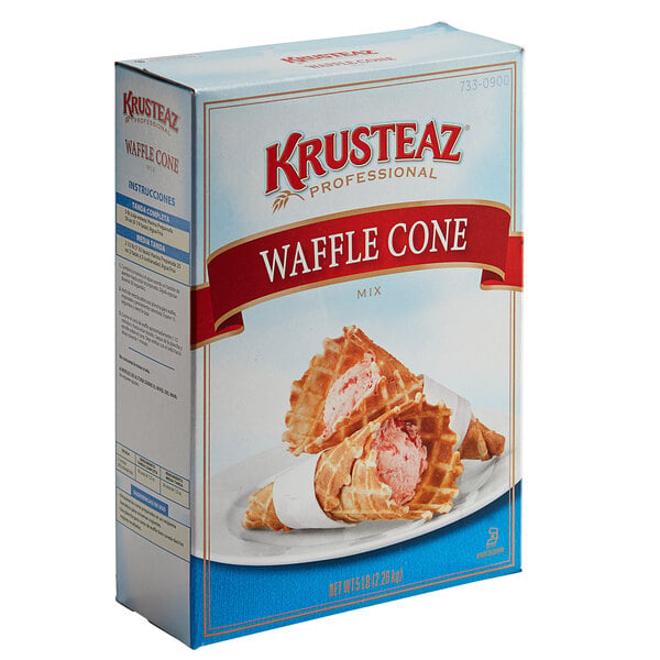 Krusteaz Professional 5 lb. Waffle Cone Mix - 6/Case