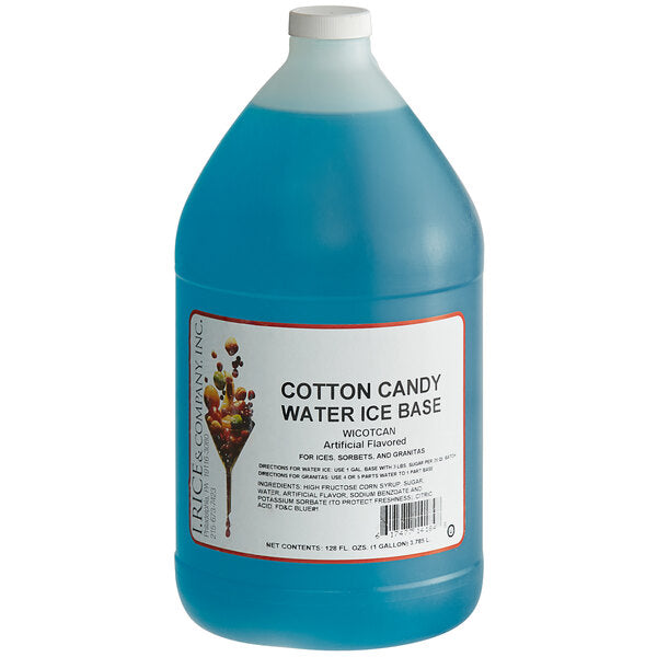 I. Rice 1 Gallon Cotton Candy Water Ice Base