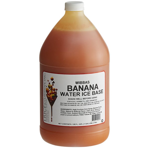 I. Rice 1 Gallon Banana Water Ice Base