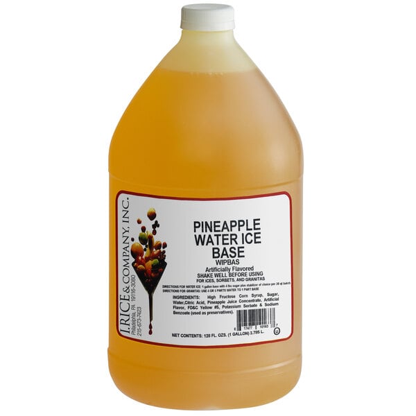 I. Rice 1 Gallon Pineapple Water Ice Base