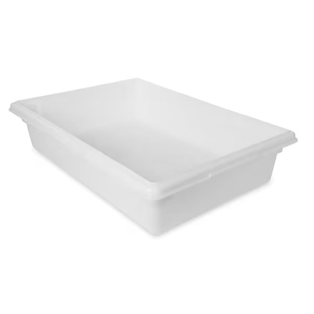 Rubbermaid Food/Tote Box, White, 18" x 26", 6" High