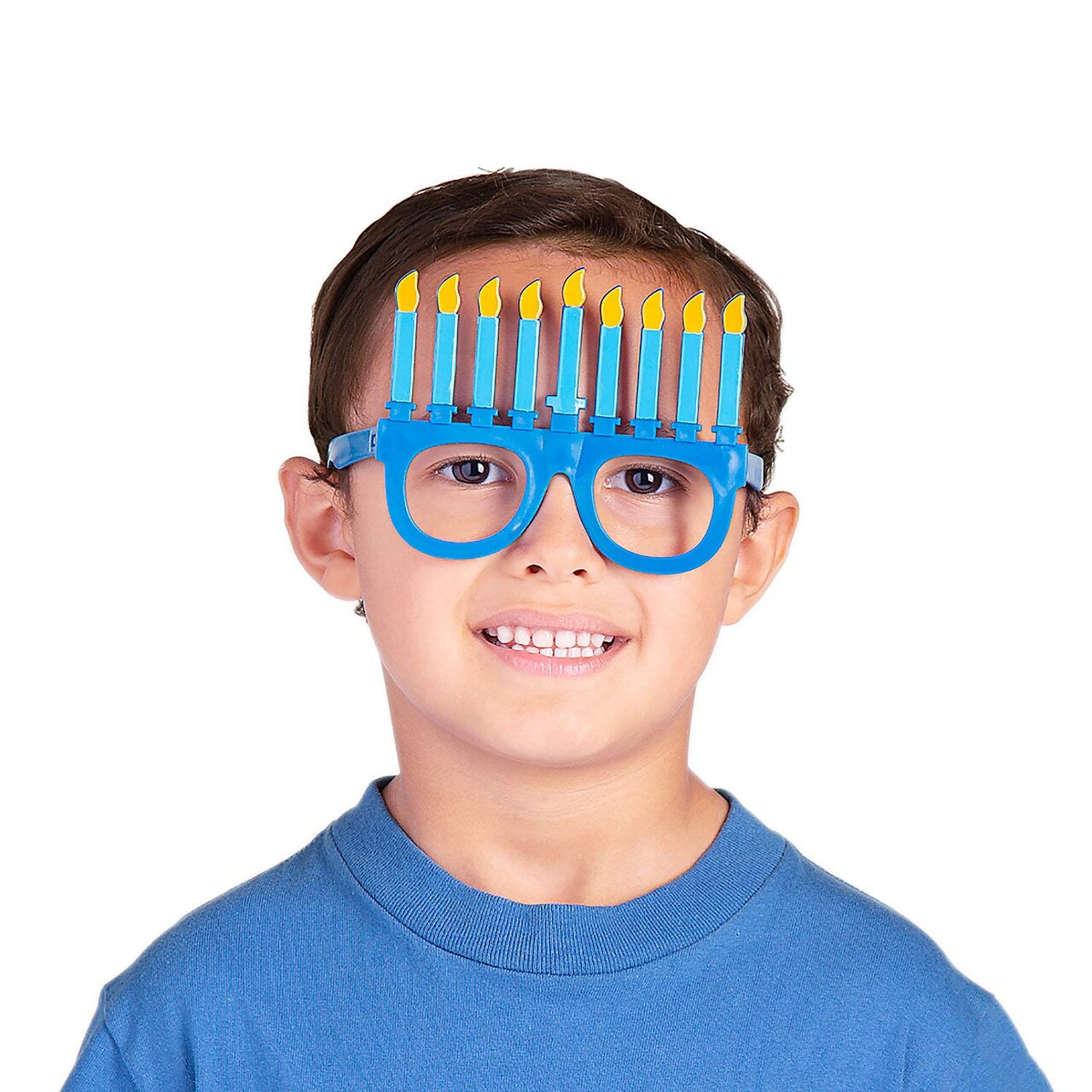 Menorah-Shaped Glasses Set – Pack of 12
